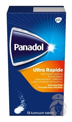 PANADOL Ultra Rapide 12 šumivých tabliet