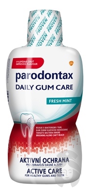 PARODONTAX DAILY GUM CARE FRESH MINT Ústna voda 500M