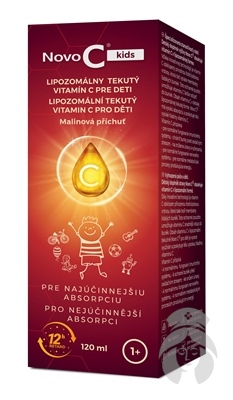 NOVO C KIDS Lipozomálny tekutý vitamín C pre deti 120 ml