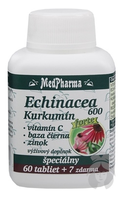 MP ECHINACEA 600 FORTE KURKUMIN 60+7TBL