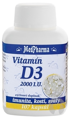 MP VITAMIN D3 2000IU 107CPS