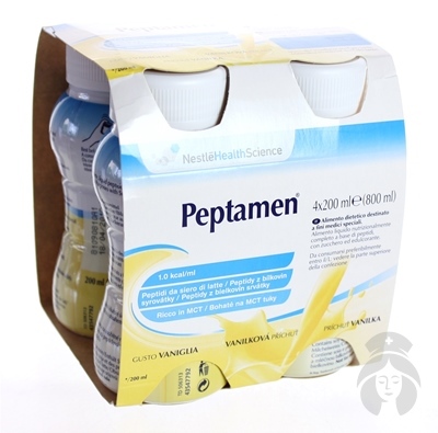 PEPTAMEN VANILLA 4x200ml