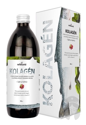 NEFDESANTE KOLAGEN+ELASTIN CERVENE HROZNO 500ML