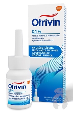 OTRIVIN 0,1% nosový sprej 10ml