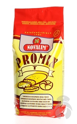 PROMIX-T bezlepková múka tmavá 1 kg