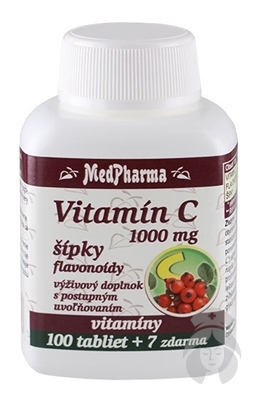 MP VITAMIN C 1000MG+SIPKY 107TBL