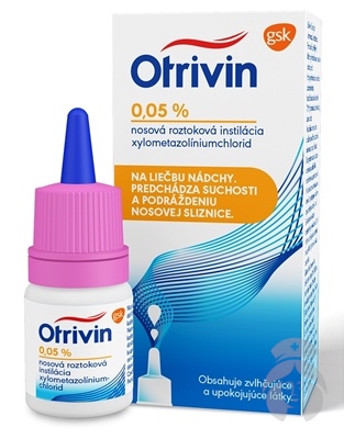 OTRIVIN 0,05% nosové kvapky 10ml