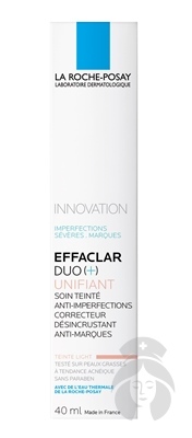 LA ROCHE-POSAY EFFACLAR DUO(+) LIGHT Tónovaný krém svetlý 40ml