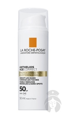 LA ROCHE-POSAY ANTHELIOS AGE CORRECT SPF50+ Pleťový gélový krém 50ml