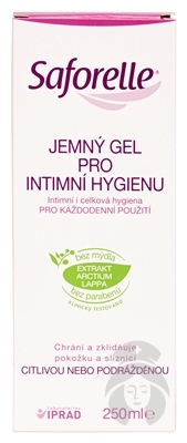 SAFORELLE jemný gél na intímnu hygienu 250 ml