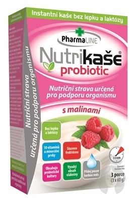 NUTRIKAŠA PROBIOTIC Malina 3x60g