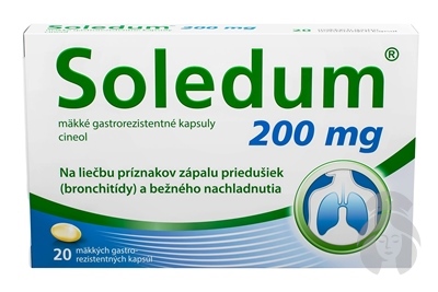 SOLEDUM 200MG 20CPS