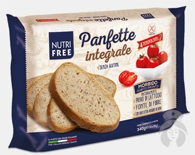 NutriFree Panfette integrale chlieb celozrnný 340 g