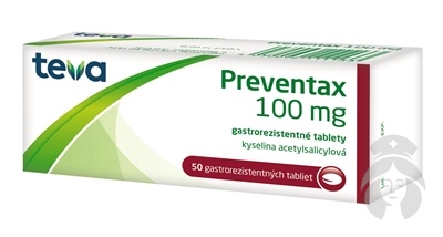 PREVENTAX 100MG 50CSP