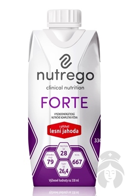 Nutrego Forte lesná jahoda 12x330ml