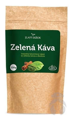 Zlatý Dúšok Zelená Káva so škoricou 100 g