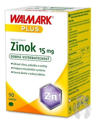 W ZINOK 15MG 90TBL