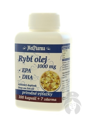 MP RYBI OLEJ 1000MG+EPA+DHA 107TBL