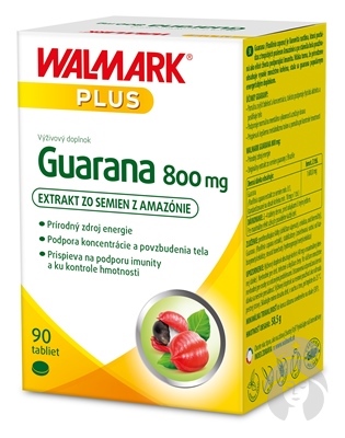 W GUARANA 800MG 90TBL