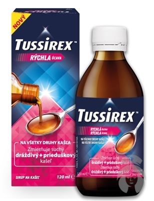 TUSSIREX sirup 120 ml