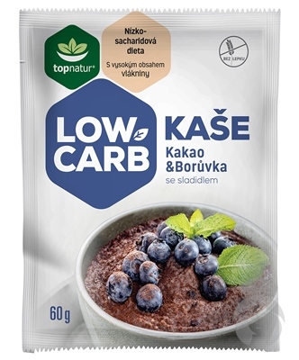 TOPNATUR LOW CARB Kakao Čučoriedka 60 g