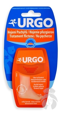 URGO Hojenie pľuzgierov Na päty (na šport)