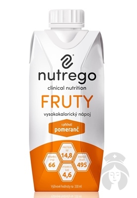 Nutrego Fruty pomaranč 12x330ml