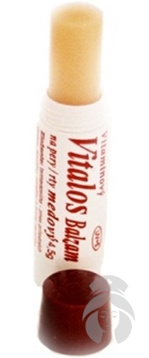 VITALOS BALZAM NA PERY SPF5 MEDOVY 4,5G