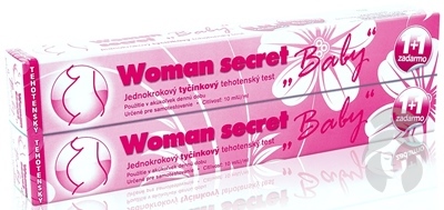 Woman secret BABY tehotenský test 2 ks