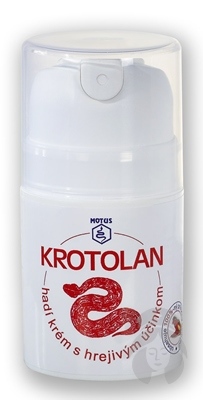 KROTOLAN Hadí krém s hrejivým účinkom 50 ml