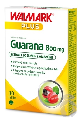 W GUARANA 800MG 30TBL