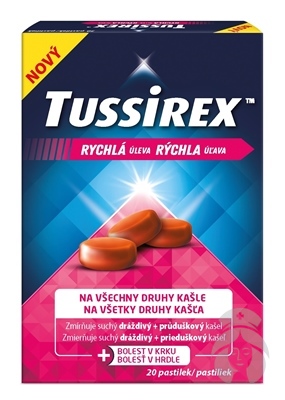 TUSSIREX 20 pastiliek