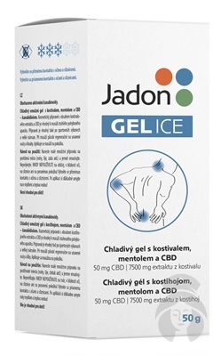 JADON GEL ICE s kostihojom, mentolom a CBD 50 g