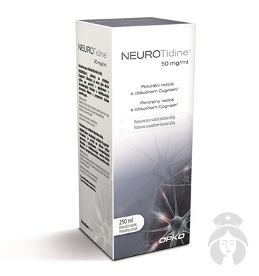 NEUROTIDINE 50MG/ML PERONALNY ROZTOK 250ML