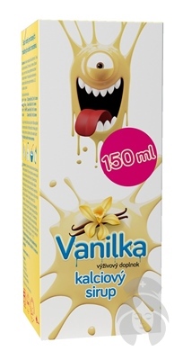 VULM KALCIOVY SIRUP VANILKA 150ML