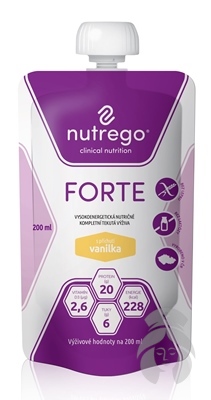 Nutrego Forte vanilka 12x200ml