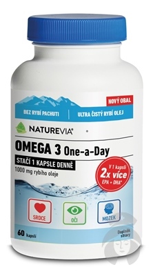 NATUREVIA OMEGA 3 1000MG 60CPS