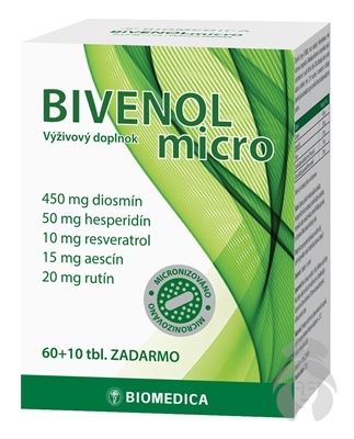 BIOMEDICA BIVENOL MICRO 60+10 tabliet