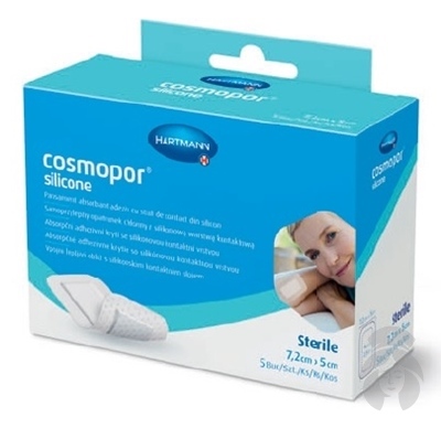 Cosmopor Silicone 7,2x5cm