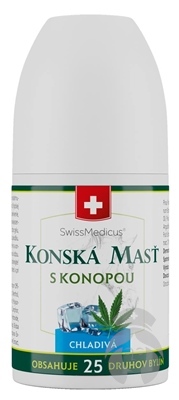 Konská masť s konopou chladivá roll-on 90 ml