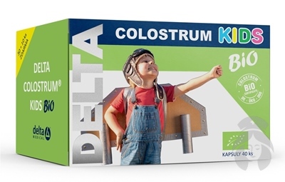 DELTA COLOSTRUM KIDS BiO 40 kapsúl