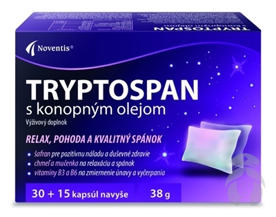 TRYPTOSPAN S KONOPNYM OLEJOM 30+15CPS