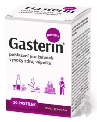 GASTERIN 30 žuvacích pastiliek