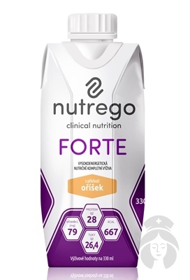 Nutrego Forte oriešok 12x330ml