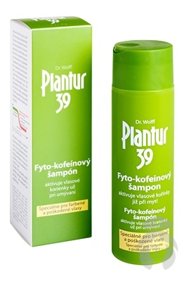 PLANTUR 39 KOFEINOVY SAMPON FARBENE VLASY 250ML