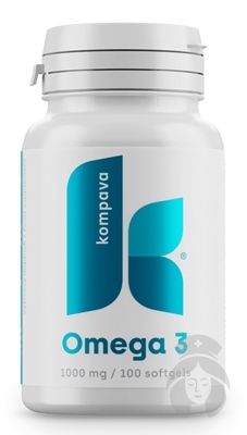 KOMPAVA OMEGA 3 1000MG 100CPS