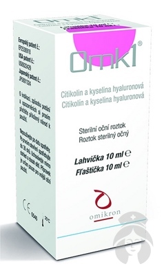 OMK1 STERILNY OCNY ROZTOK 10ML