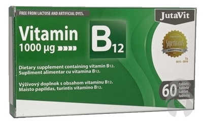 JUTAVIT VITAMIN B12 1000µg 60TBL