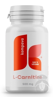 KOMPAVA L-KARNITIN 500MG CPS 60