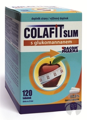 COLAFIT Slim s glukomananom 120 kapsúl